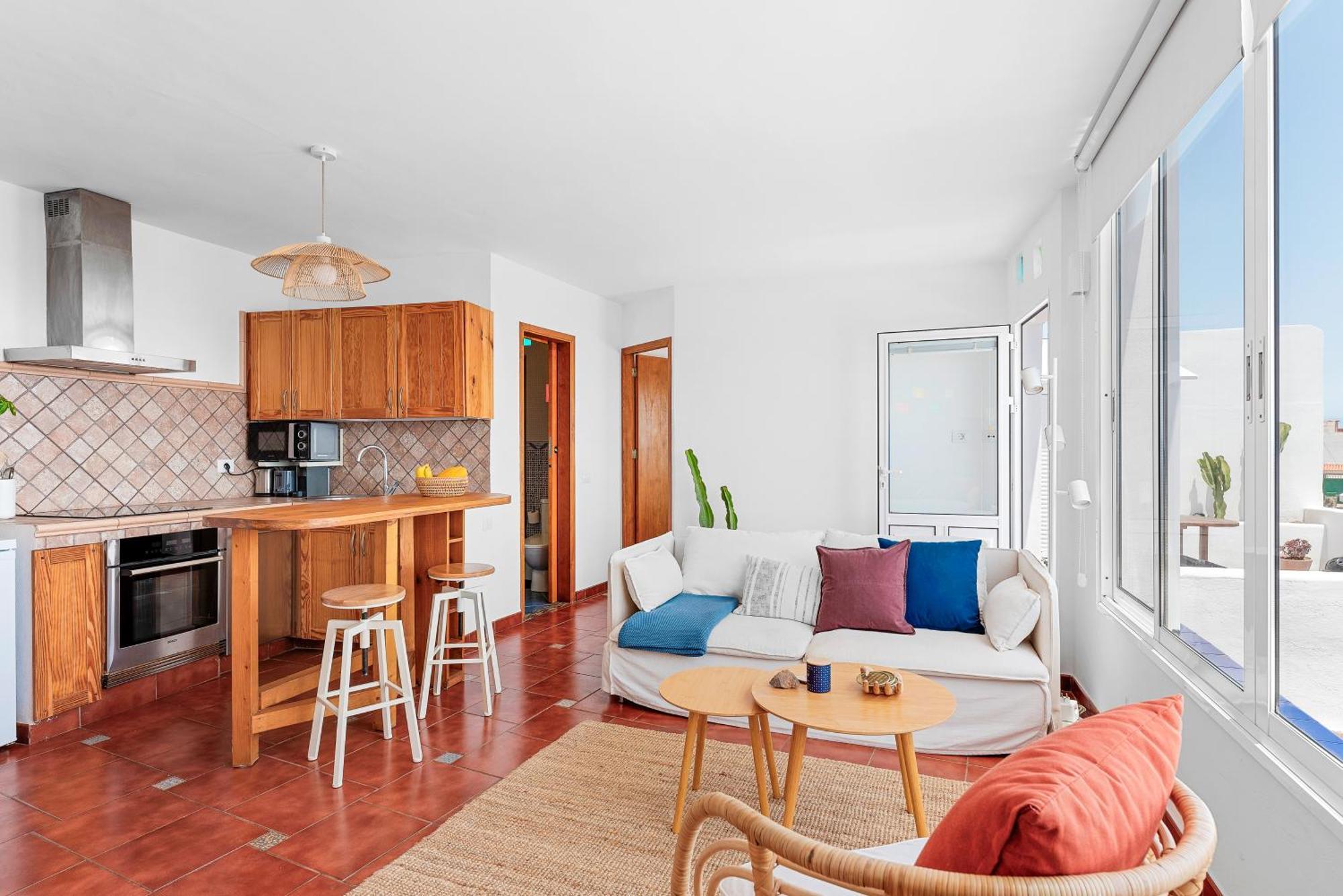Canary Casita Next To The Atlantic Ocean Radazul Bagian luar foto